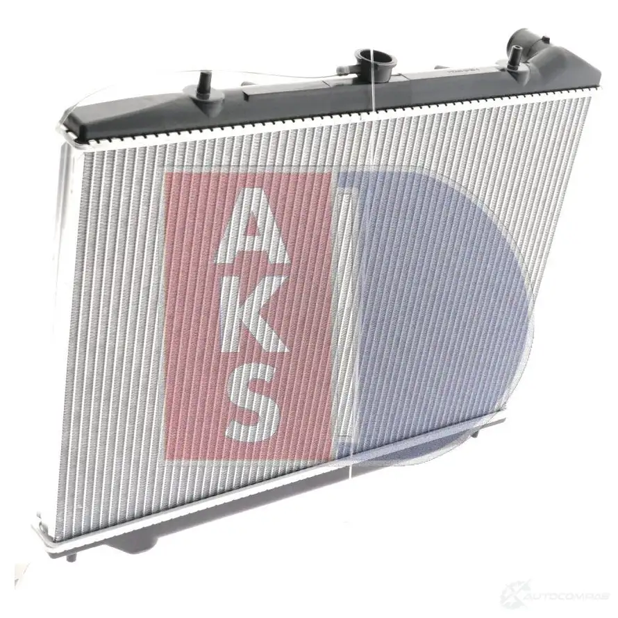 Радиатор охлаждения двигателя AKS DASIS 870169 5P 2H3DO 150087n 4044455458654 изображение 6