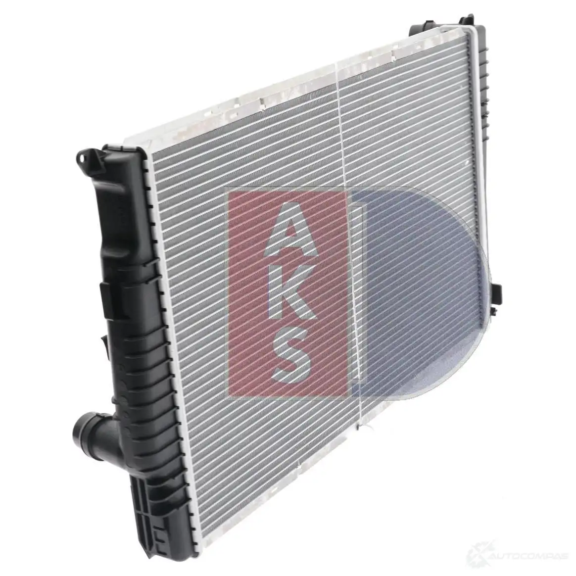 Радиатор охлаждения двигателя AKS DASIS 866487 1A X4D 050082n 4044455682899 изображение 5
