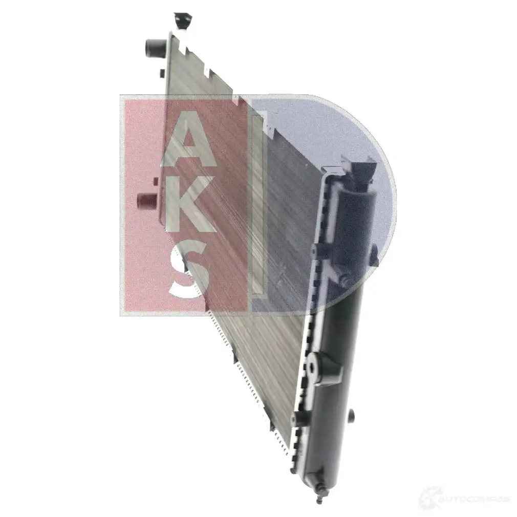 Радиатор охлаждения двигателя AKS DASIS 4044455106920 7CV YY 240060n 872202 изображение 4