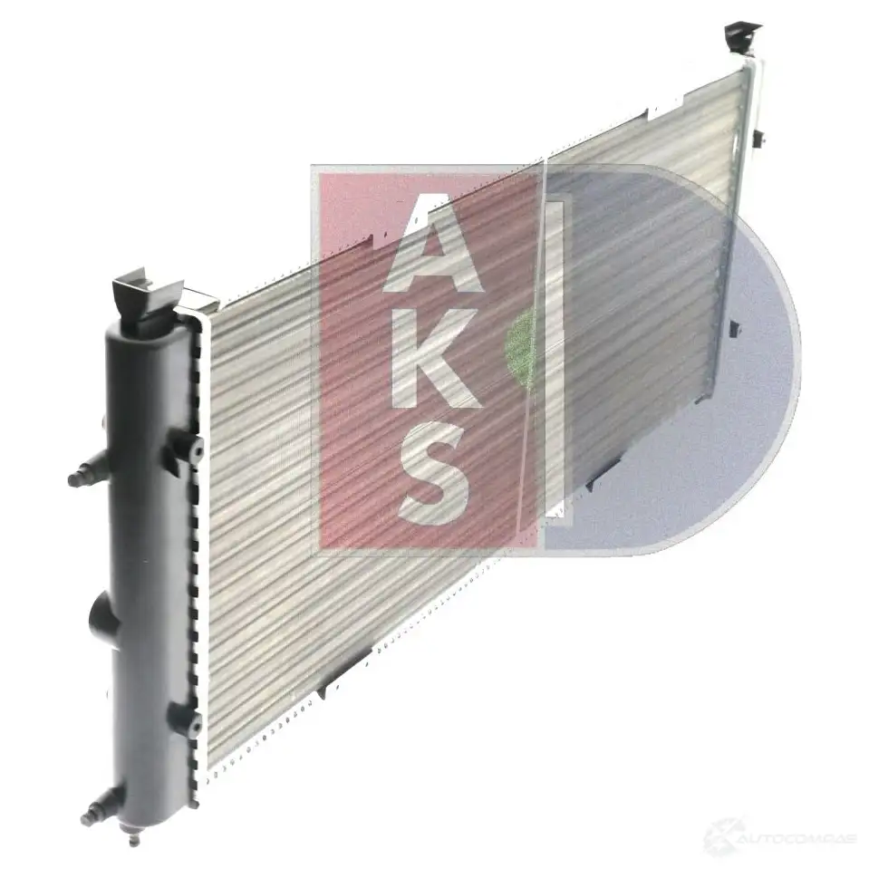Радиатор охлаждения двигателя AKS DASIS 4044455106920 7CV YY 240060n 872202 изображение 6