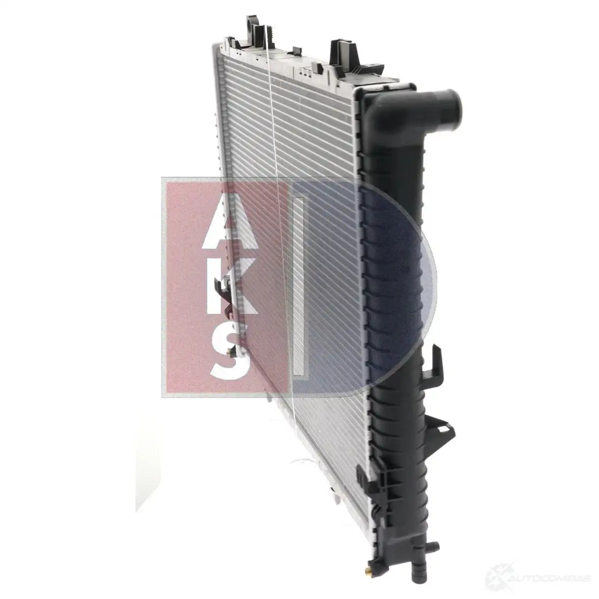 Радиатор охлаждения двигателя AKS DASIS 4044455179191 869011 BX55D QJ 120580n изображение 11