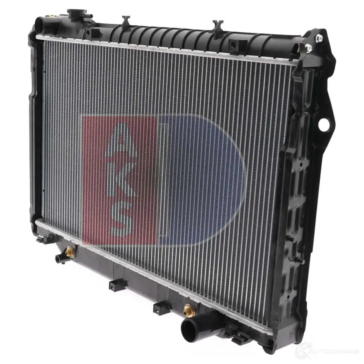 Радиатор охлаждения двигателя AKS DASIS 8T1 Q80D 871948 213830n 4044455196204 изображение 2