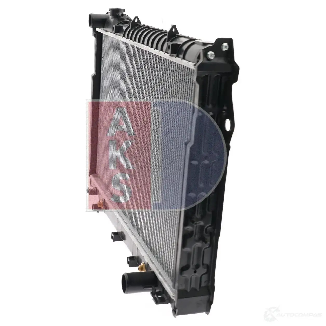 Радиатор охлаждения двигателя AKS DASIS 8T1 Q80D 871948 213830n 4044455196204 изображение 3