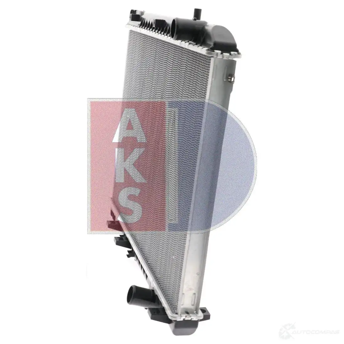 Радиатор охлаждения двигателя AKS DASIS 874340 4044455566991 510176n Q 8BSE изображение 3
