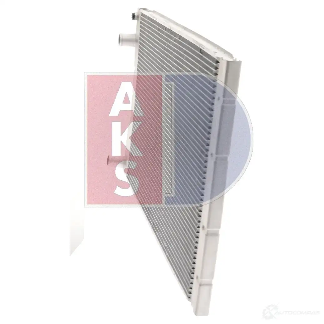 Радиатор охлаждения двигателя AKS DASIS 180017n 4044455197843 02 DVH 871019 изображение 3