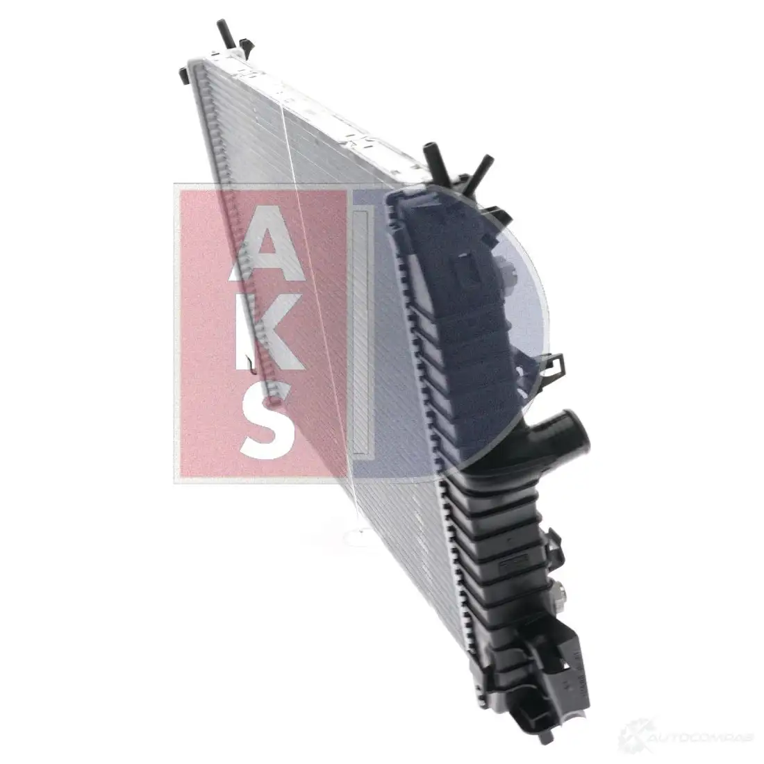 Радиатор охлаждения двигателя AKS DASIS 190013n 871462 JLW 4QH 4044455462729 изображение 11