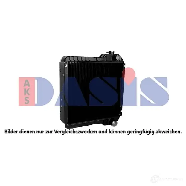 Радиатор охлаждения двигателя AKS DASIS 7 F612 4044455472193 873680 440190n