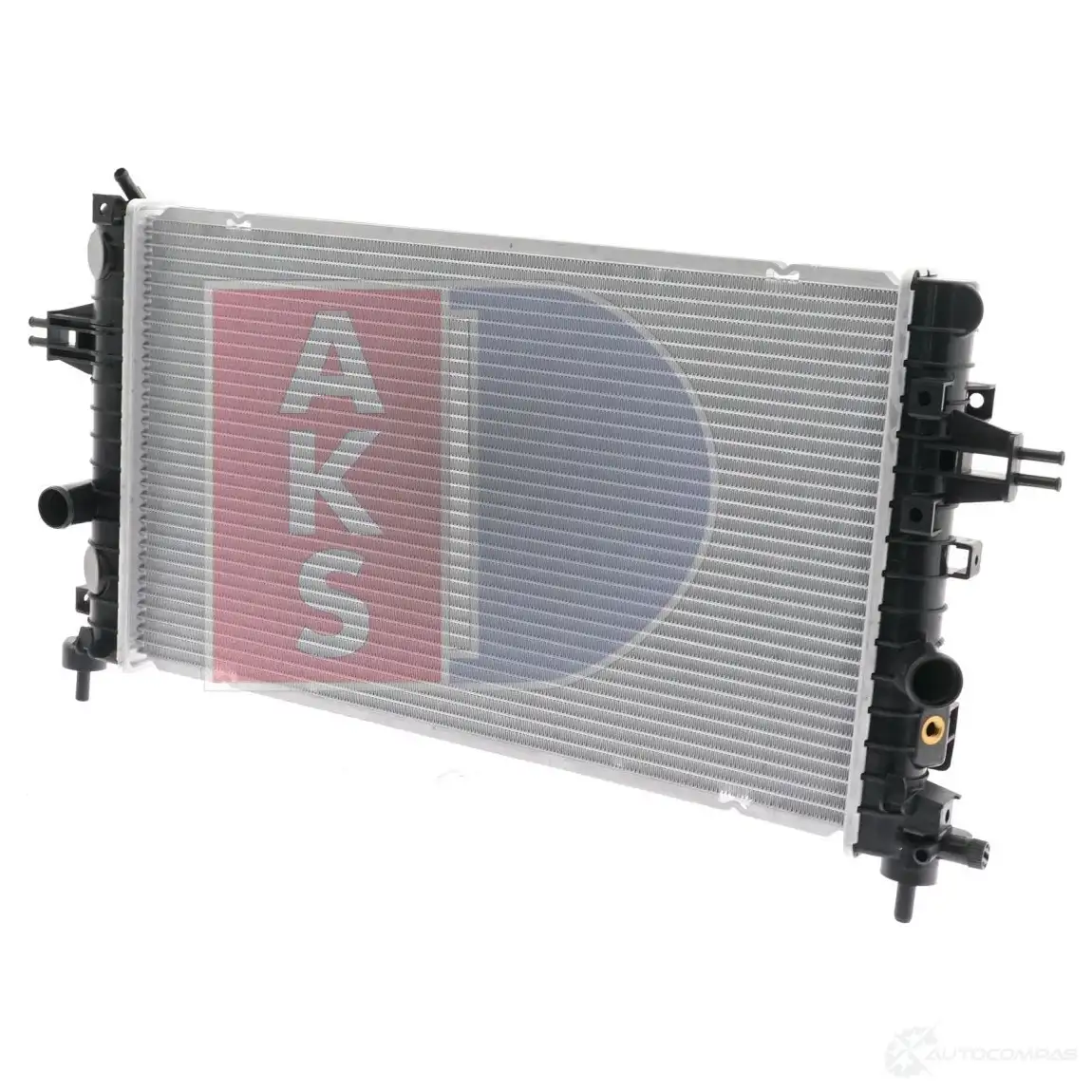Радиатор охлаждения двигателя AKS DASIS 150058n E2SVU F3 870141 4044455206446 изображение 2