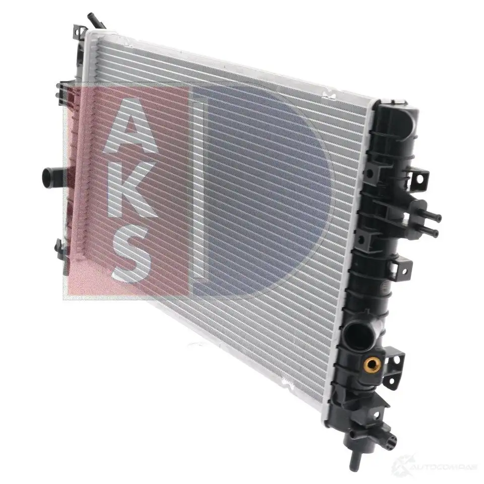Радиатор охлаждения двигателя AKS DASIS 150058n E2SVU F3 870141 4044455206446 изображение 3
