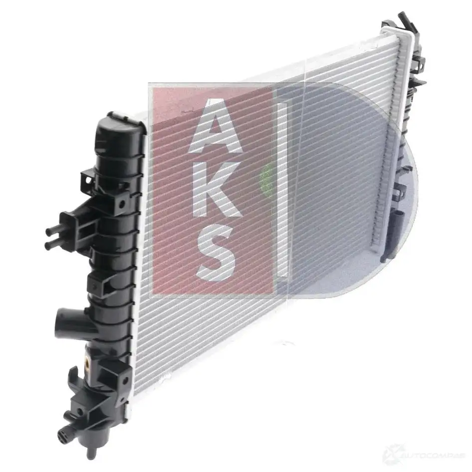 Радиатор охлаждения двигателя AKS DASIS 150058n E2SVU F3 870141 4044455206446 изображение 6