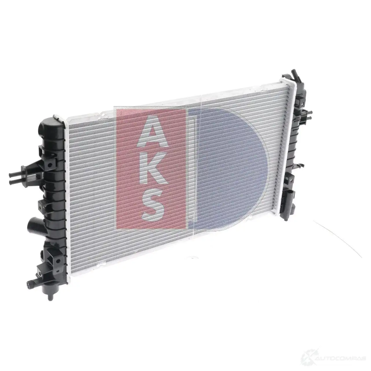 Радиатор охлаждения двигателя AKS DASIS 150058n E2SVU F3 870141 4044455206446 изображение 7