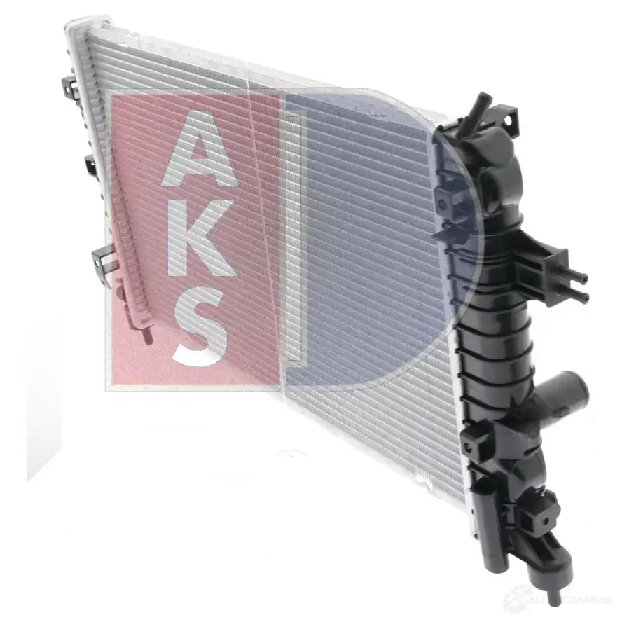 Радиатор охлаждения двигателя AKS DASIS 150058n E2SVU F3 870141 4044455206446 изображение 11