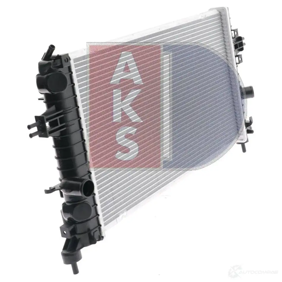 Радиатор охлаждения двигателя AKS DASIS 150058n E2SVU F3 870141 4044455206446 изображение 14