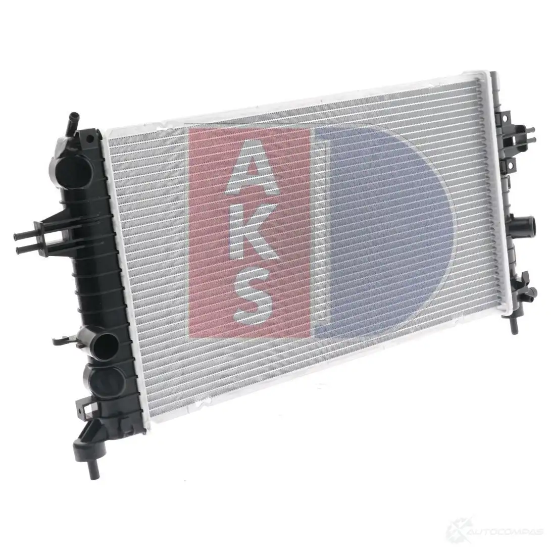 Радиатор охлаждения двигателя AKS DASIS 150058n E2SVU F3 870141 4044455206446 изображение 15