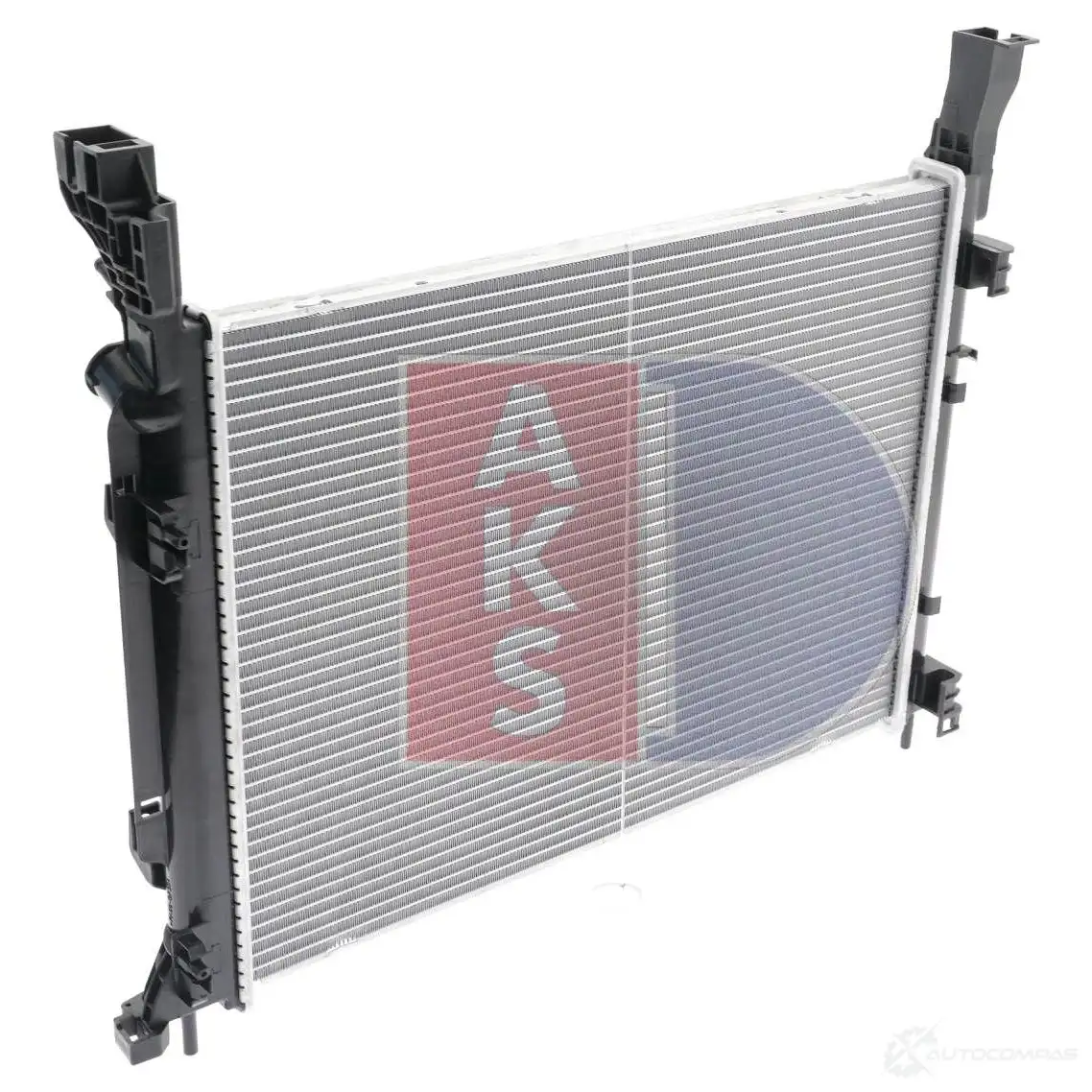 Радиатор охлаждения двигателя AKS DASIS L4IN JU 180085n 4044455500568 871074 изображение 5