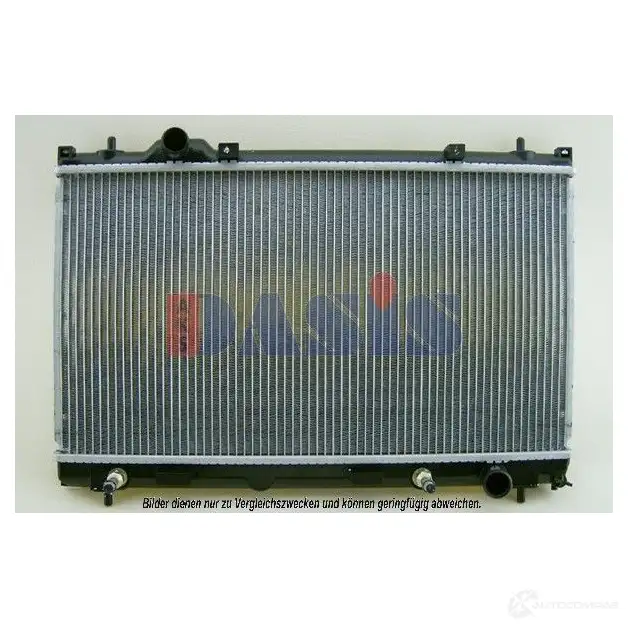 Радиатор охлаждения двигателя AKS DASIS 4044455210665 520093n 874665 R22ZDR G изображение 0