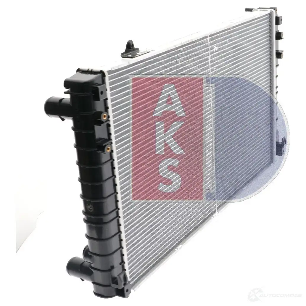 Радиатор охлаждения двигателя AKS DASIS 480240n 4044455191186 873924 2KXOD N изображение 5