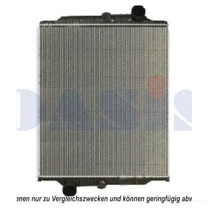 Радиатор охлаждения двигателя AKS DASIS IFA ZTW 872540 4044455550990 280017s