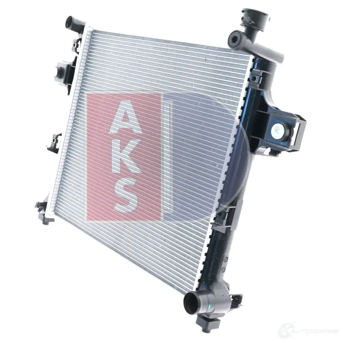 Радиатор охлаждения двигателя AKS DASIS 520131n 874701 4KFLBK T 4044455547976 изображение 2