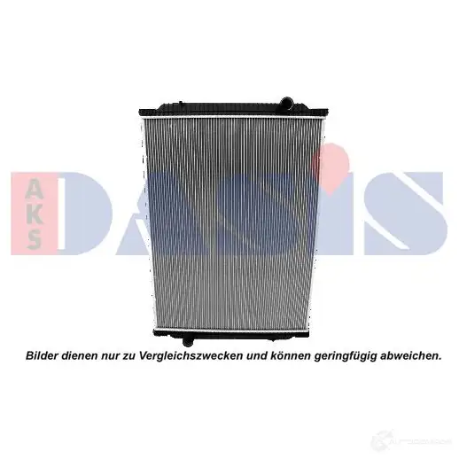 Радиатор охлаждения двигателя AKS DASIS 390019s FOC YS5 4044455476467 873282