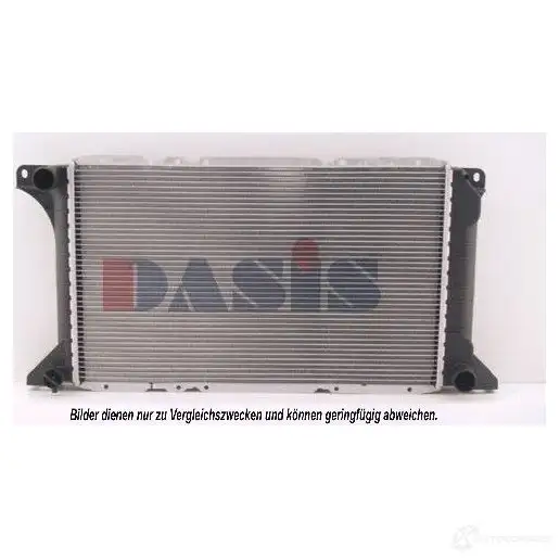 Радиатор охлаждения двигателя AKS DASIS 250220n 4044455188902 5VXZ Y56 872231