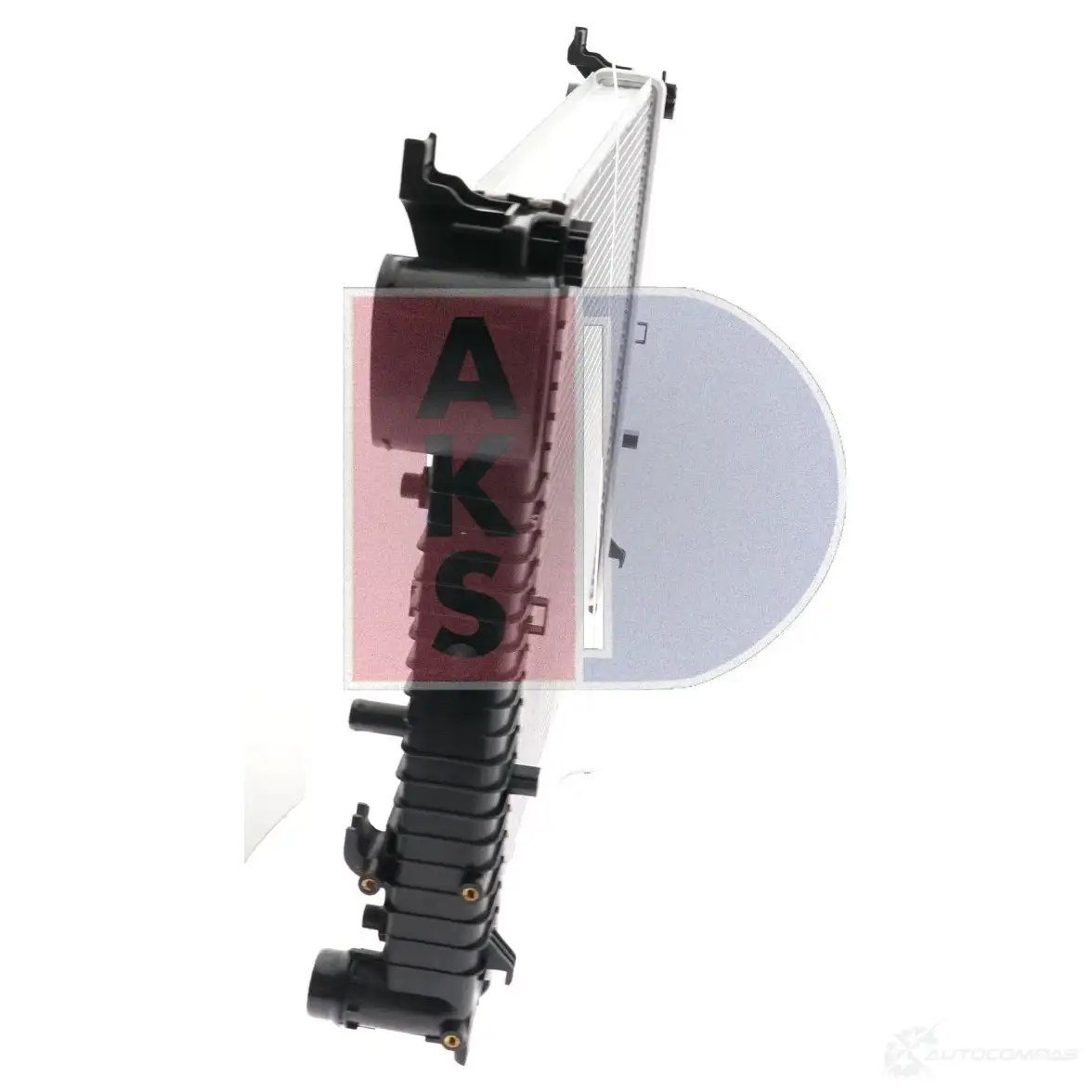 Радиатор охлаждения двигателя AKS DASIS 869142 4044455180036 C YBRANM 122890n изображение 4