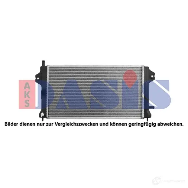 Радиатор охлаждения двигателя AKS DASIS 1424824426 9APW 0V 4044455808947 140115n