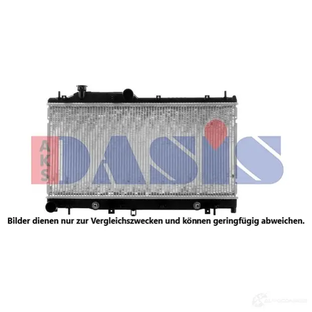 Радиатор охлаждения двигателя AKS DASIS 350050n 1438735032 4O2 AG изображение 0