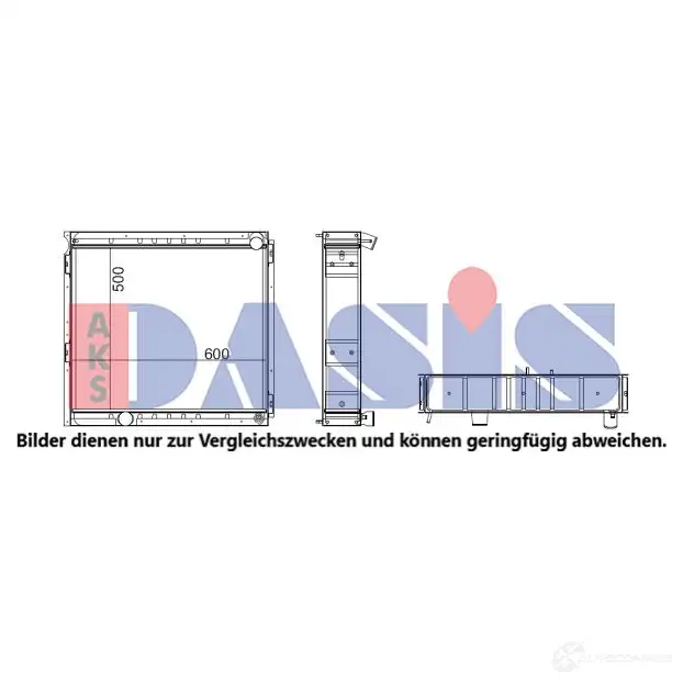 Испаритель кондиционера AKS DASIS 820128n 9C73 IE 4044455344728 6109408