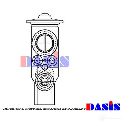 Расширительный клапан кондиционера AKS DASIS 282 4F 840145n 4044455331544 878748