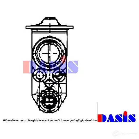 Расширительный клапан кондиционера AKS DASIS 4044455329763 C1IN BZ 840190n 6109458 изображение 0