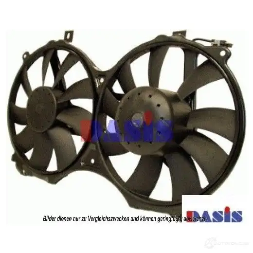 Крыльчатка кондиционера AKS DASIS 2J6U6 Q0 869266 128044n 4044455308348