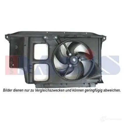 Вентилятор радиатора AKS DASIS P0NW5Q I 168058n 4044455556671 870899 изображение 0