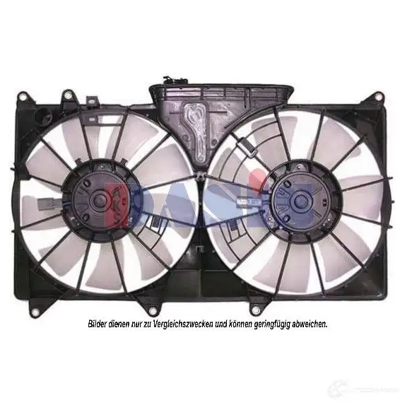 Вентилятор радиатора AKS DASIS 4044455014898 T6QC A 872001 218043n изображение 0