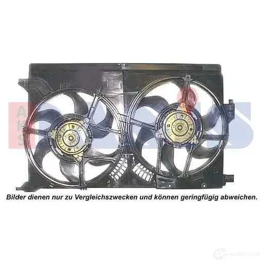 Вентилятор радиатора AKS DASIS 088152n 4044455677406 867971 7 ER1H2 изображение 0