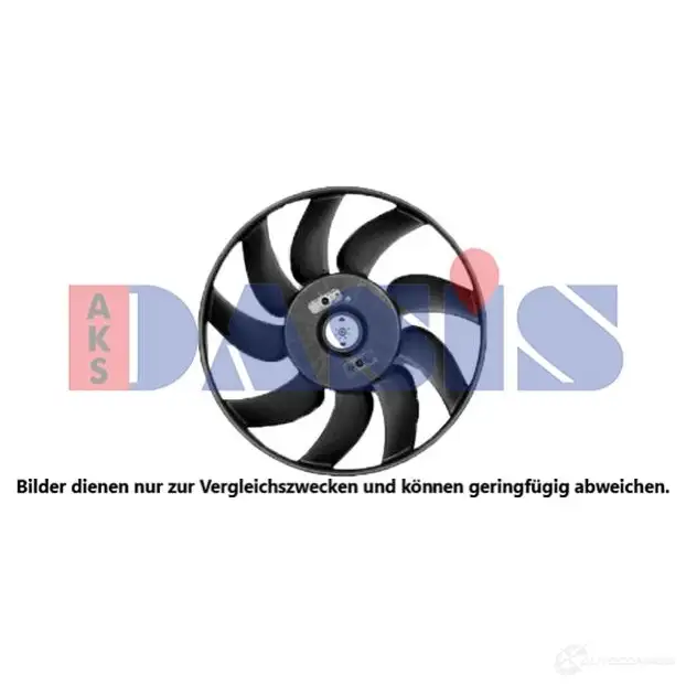 Вентилятор радиатора AKS DASIS 128209n 1437294329 I TZI51 изображение 0