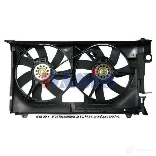 Вентилятор радиатора AKS DASIS NIP CT 168034n 870876 4044455016519 изображение 0