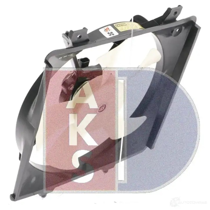 Вентилятор радиатора AKS DASIS 4044455556015 118038n 868871 9 X9SSS изображение 6