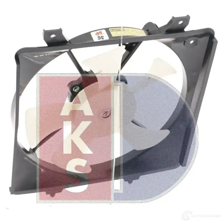 Вентилятор радиатора AKS DASIS 4044455556015 118038n 868871 9 X9SSS изображение 7