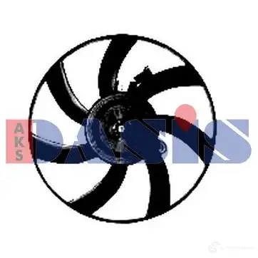 Вентилятор радиатора AKS DASIS 048560n 866400 4044455305132 Z5DH LAD изображение 0