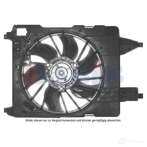 Вентилятор радиатора AKS DASIS 4044455552604 871369 EWGL V 188042n изображение 0