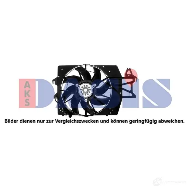 Вентилятор радиатора AKS DASIS 098149n 4044455806844 1424642044 EXU Z152