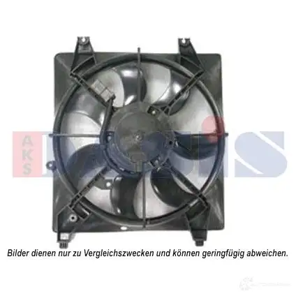 Вентилятор радиатора AKS DASIS 568059n 875182 Y2SD 2 4044455556213 изображение 0