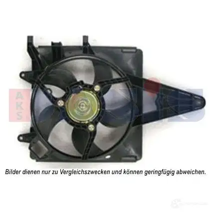Вентилятор радиатора AKS DASIS 088109n 867930 IHSVJ1 G 4044455556152 изображение 0