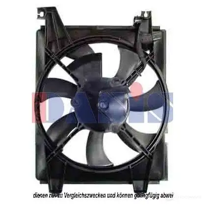 Вентилятор радиатора AKS DASIS 4044455014621 875154 568027n S8 J1KR9 изображение 0