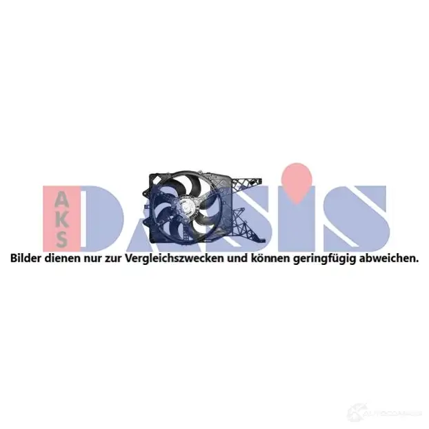 Вентилятор радиатора AKS DASIS 4044455809074 1424462246 158128n 92 HHM
