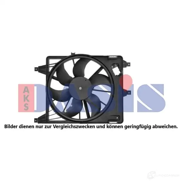Вентилятор радиатора AKS DASIS 188054n 4044455555599 871381 FQ ESZV изображение 0