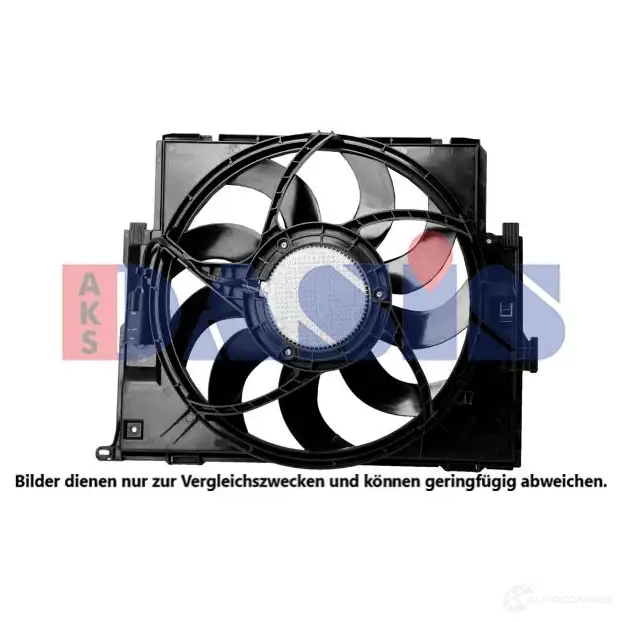 Вентилятор радиатора AKS DASIS 1423280043 058060n 4044455012979 PK HMVCO изображение 0
