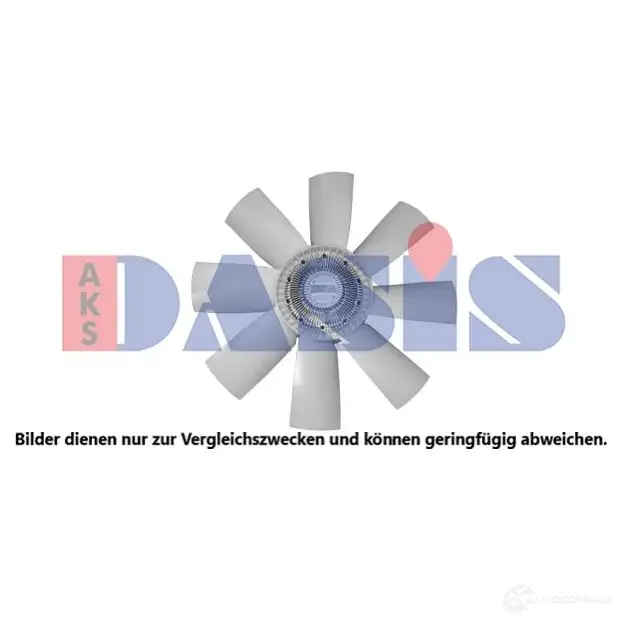 Вентилятор радиатора AKS DASIS 4044455748731 1N5 KTBC 278034n 1210891543 изображение 0