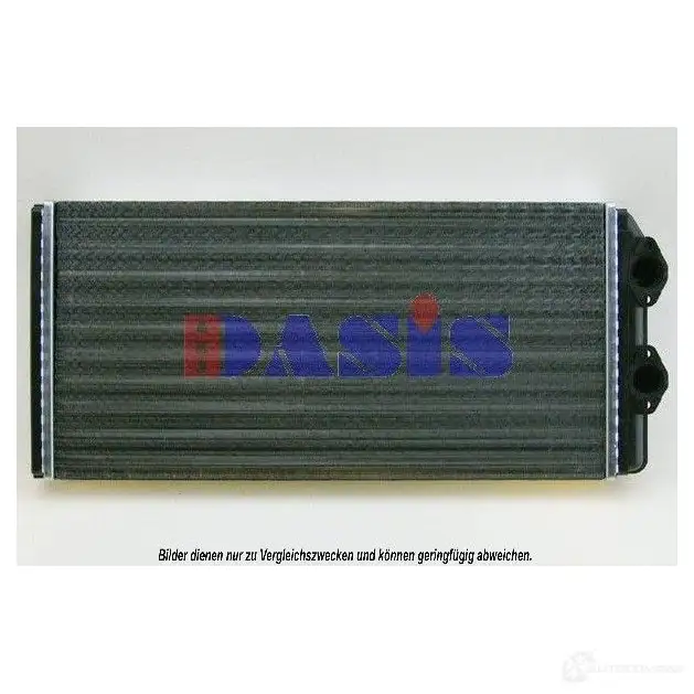 Радиатор печки, теплообменник AKS DASIS 872180 229050n GVMNO 1V 4044455268666